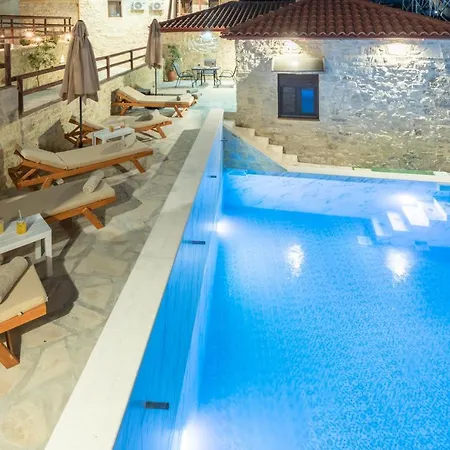 Draganigo Luxury Stone Houses 40 Min From Matala Ano Moulia Exterior photo