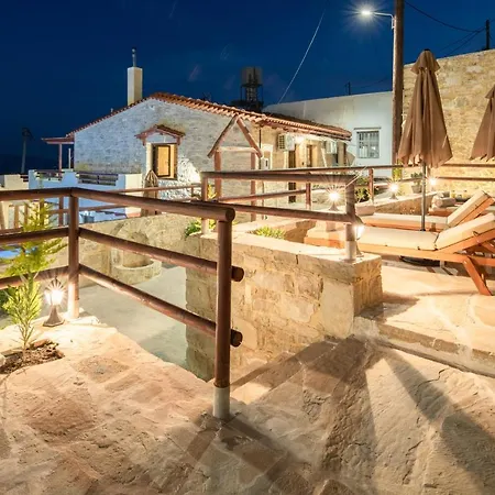 Draganigo Luxury Stone Houses 40 Min From Matala Ano Moulia Exterior photo