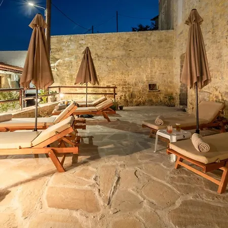 Draganigo Luxury Stone Houses 40 Min From Matala Ano Moulia Exterior photo