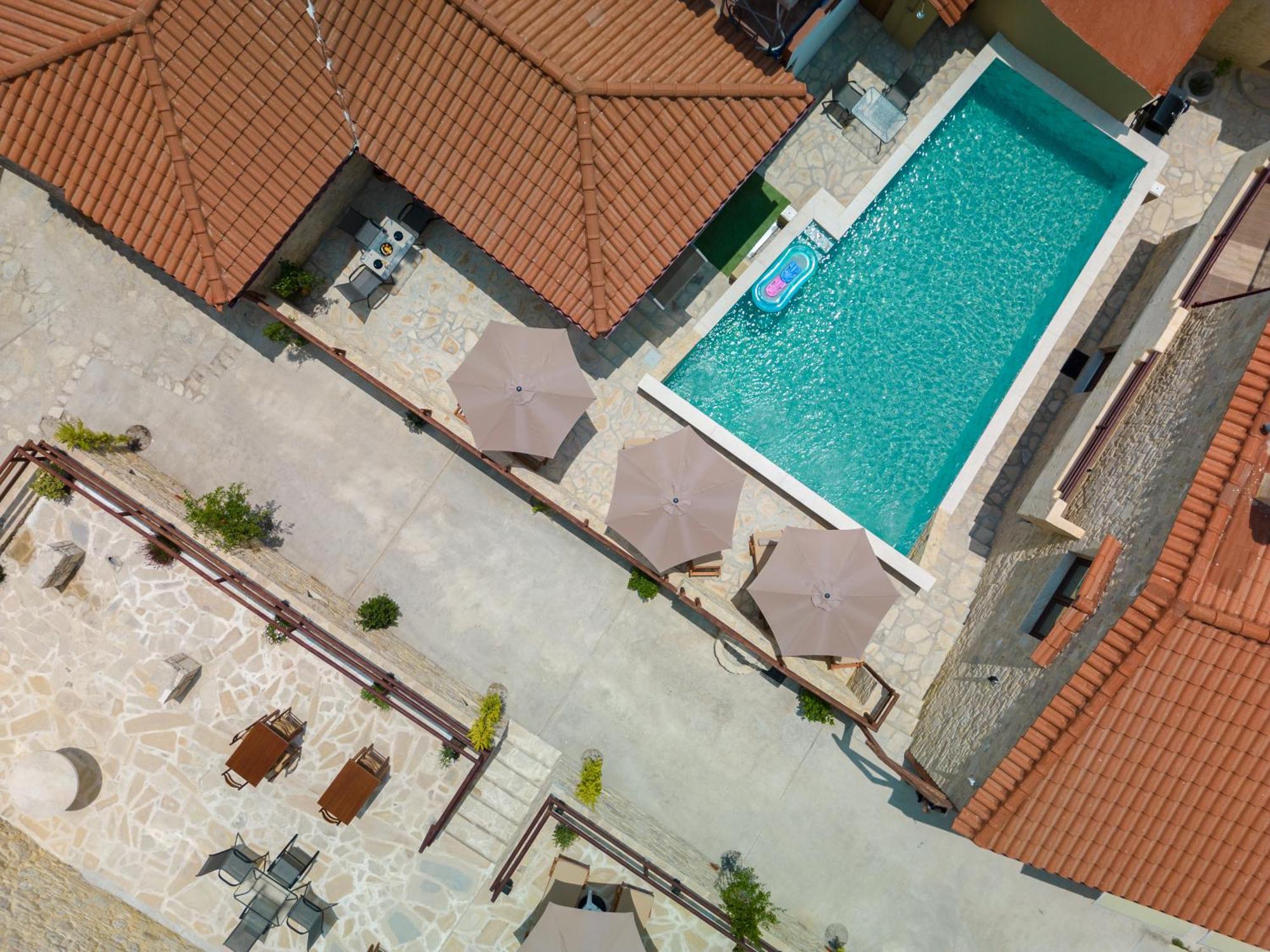 Draganigo Luxury Stone 40 Min From Matala Vila *
