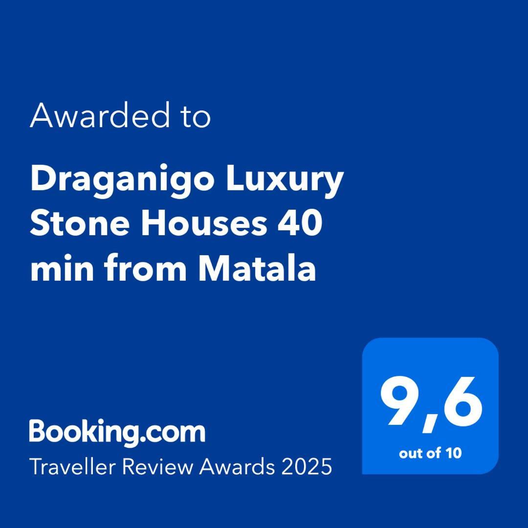 Draganigo Luxury Stone 40 Min From Matala Vila Ano Moulia